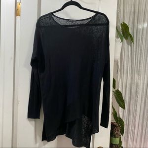 Eileen Fisher asymmetrical sweater size M